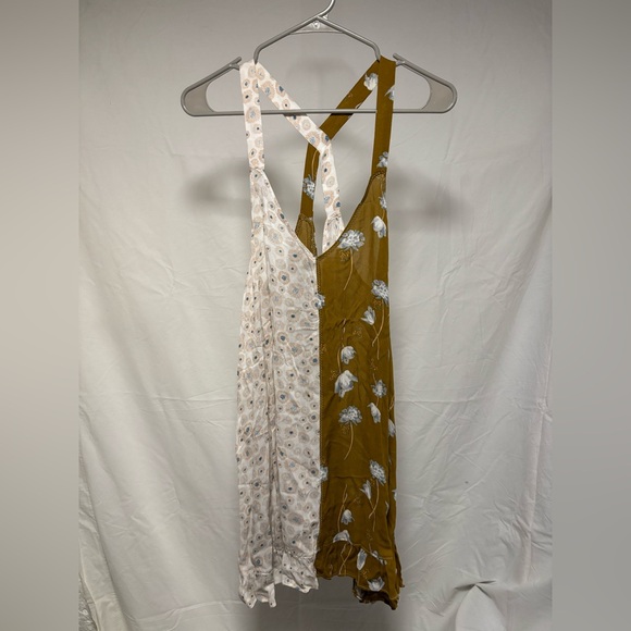Free People Intimately Mixed Media Slip Dress Size S-P - Picture 1 of 3